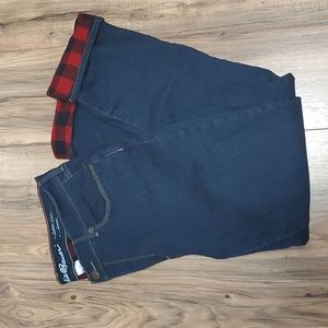 NWOT Eddie Bauer Fleece lined Jeans